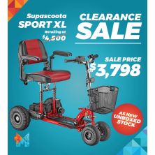 CLEARANCE - UNBOXED SupaScoota HD XL Sport